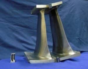 W501F Vane Segments After EBW