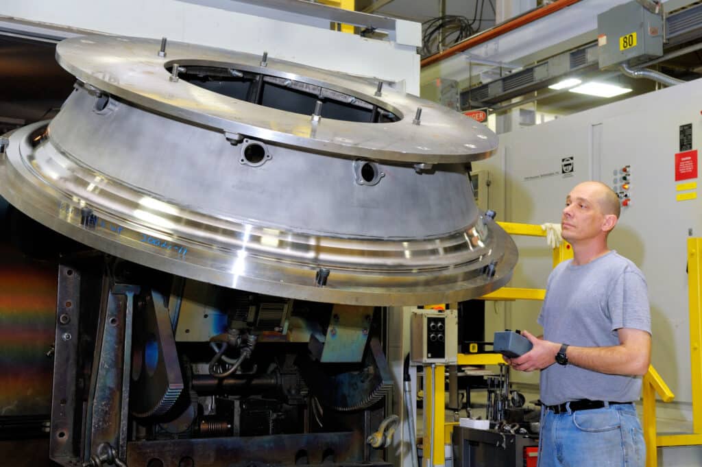 EB Weld Operator Loading Part