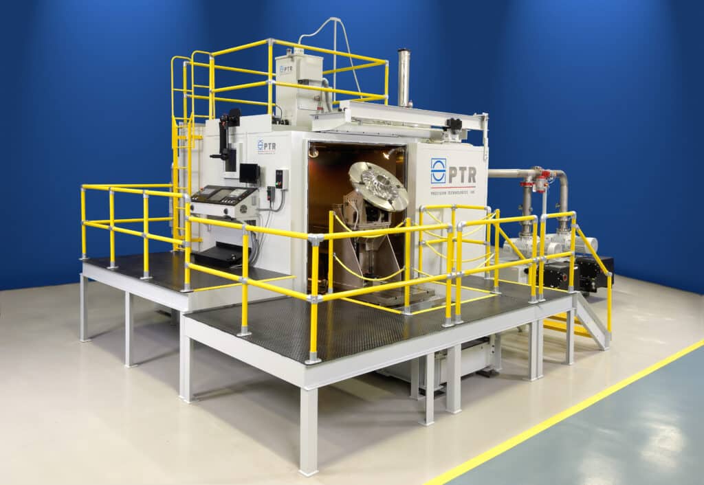 Large Operator Platform PTR EB Welding System