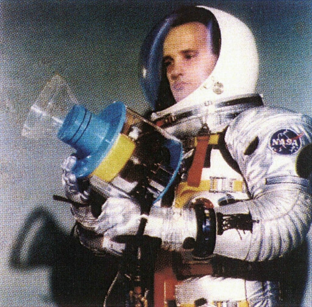 Space Handheld EB Welding System Astronaut