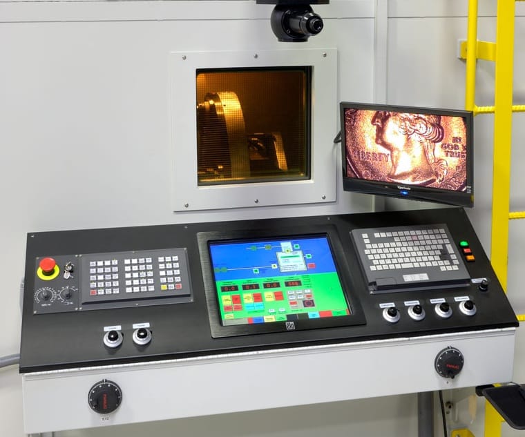 PTRs Modern EB Welder Operator Console