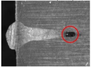 Weld Root Porosity