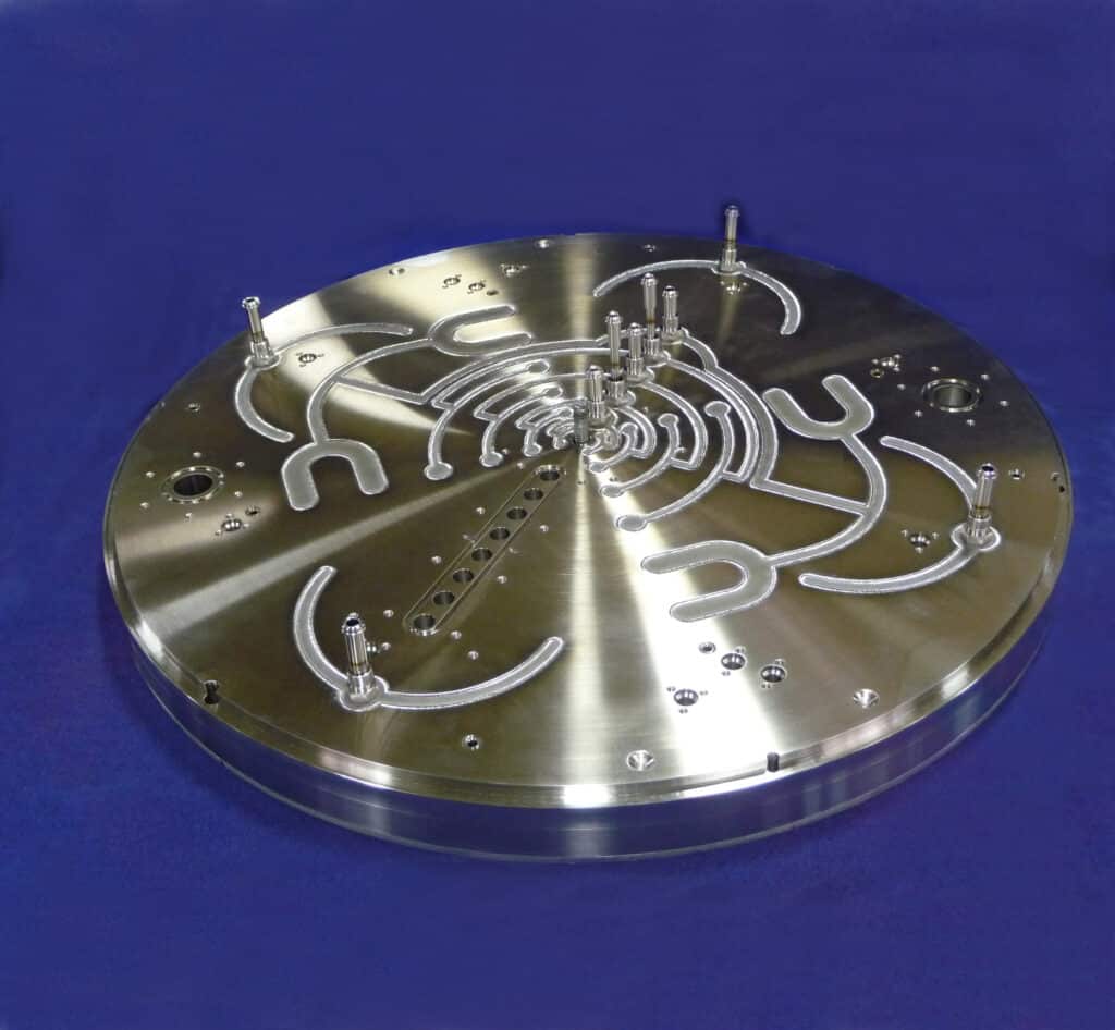 EB Welded Semiconductor Cooling Plate Manifold